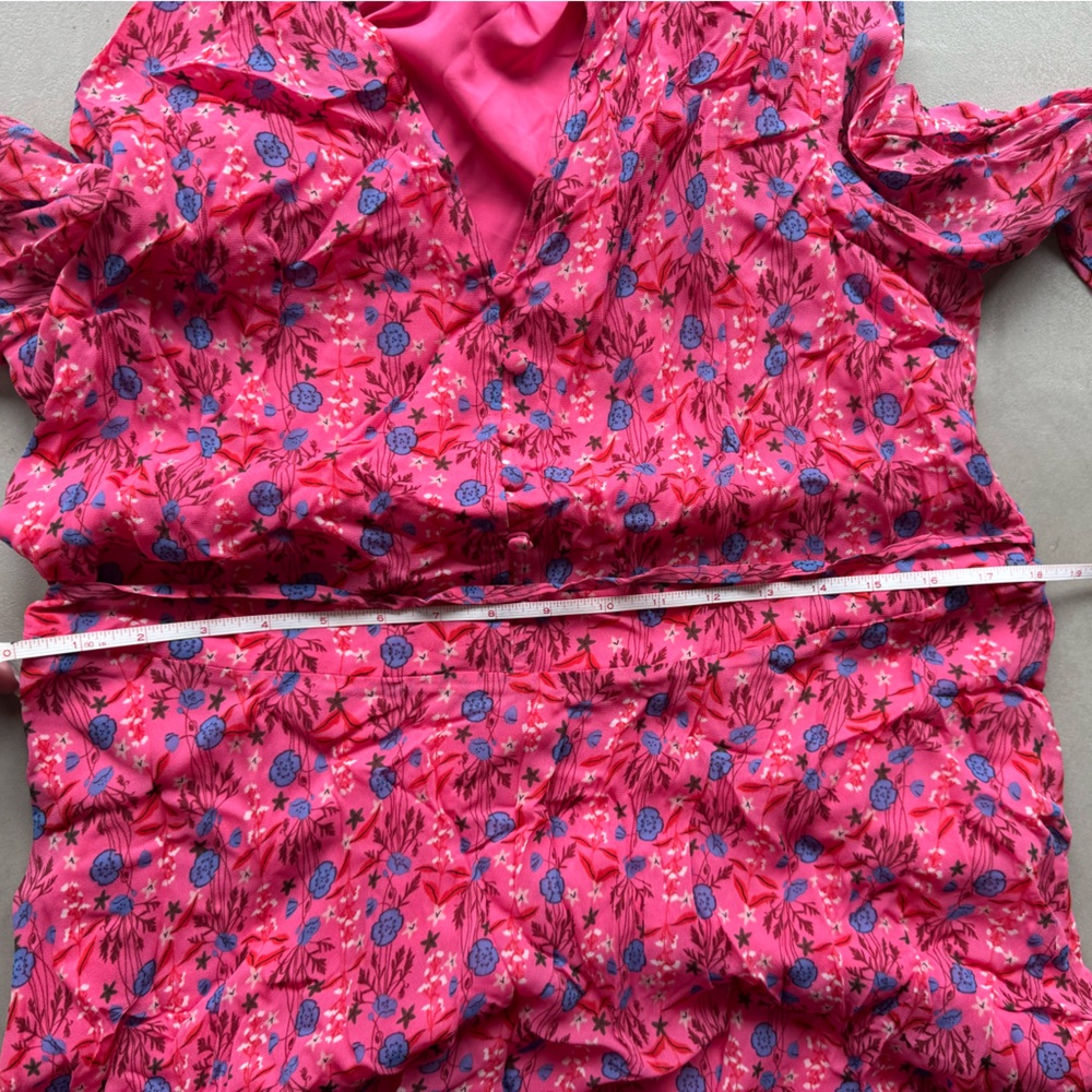 Boden chiffon style waist tie dress - Picture 7 of 7